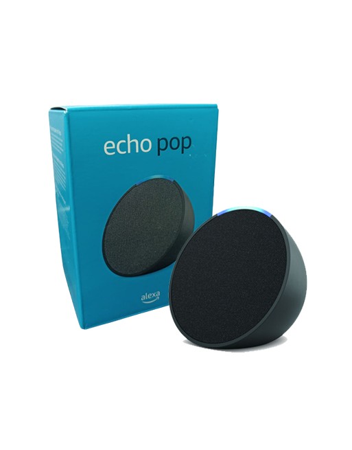 alexa Echo Pop Asistente de Voz 1ra Generación, Inalámbrico, WiFi,  Bluetooth, Negro