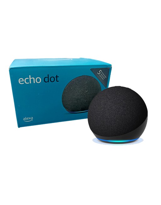 Bocina Asistente de Voz Alexa  Echo Dot 5ta Gen Azul Echo