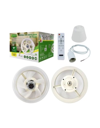 FOCO VENTILADOR LAMPARA DE...