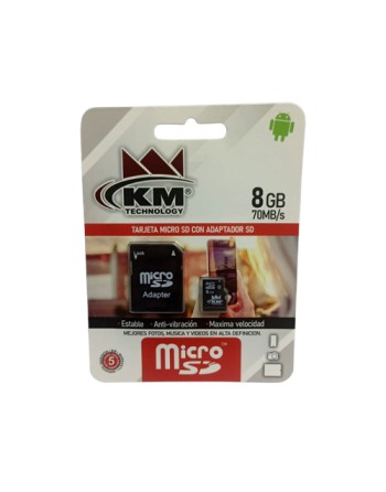 Memoria micro sd 8gb km