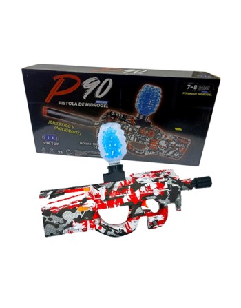 Pistola rifle de hidrogel p90