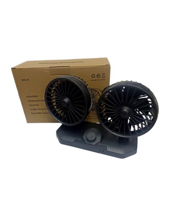 Ventilador de auto doble...