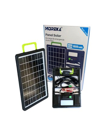 Panel solar con batería de...