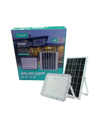 Reflector con panel solar...
