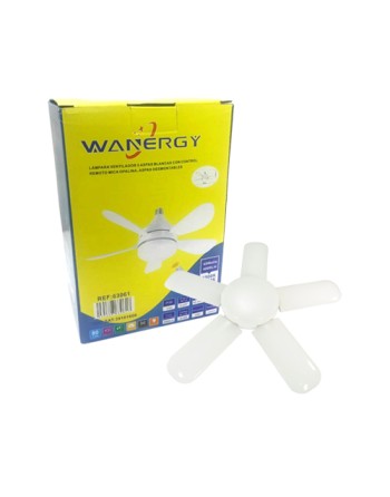 Foco ventilador 5 aspas 48w...
