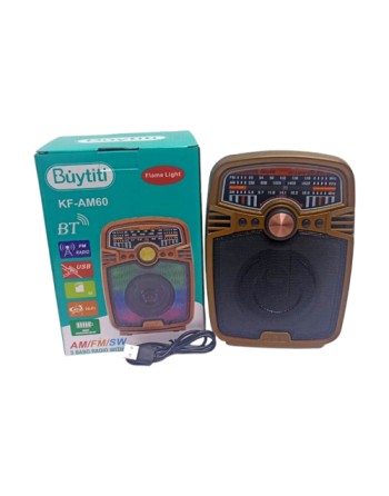 Bocina con radio AM y FM...