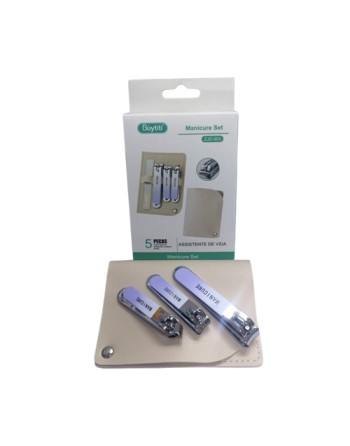 Kit cortaúñas 5 piezas...