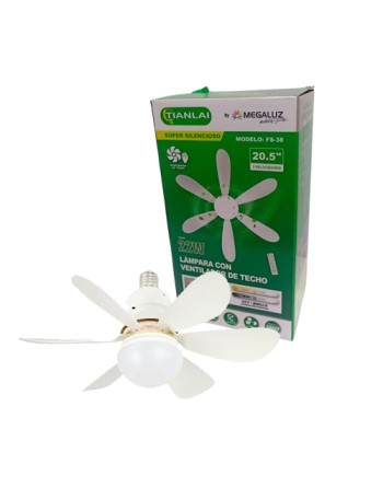 Foco lámpara ventilador...