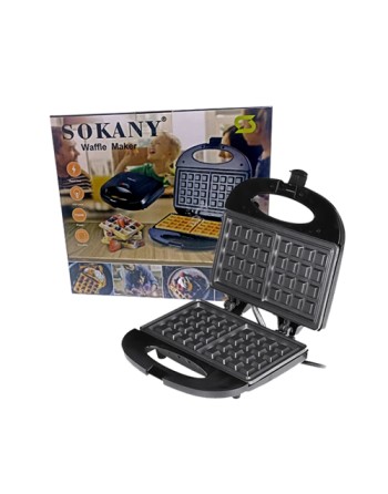 Wafflera electrica 750w...