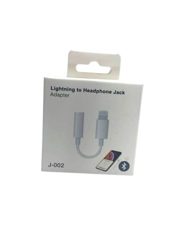 Adaptador de lightning a Jack