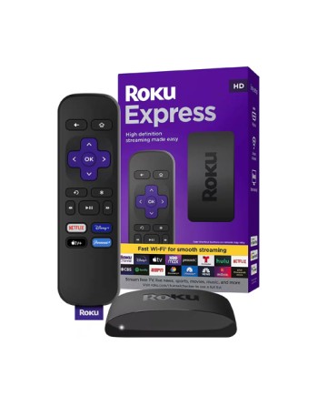 Roku express streaming box hd