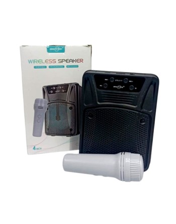 Bocina 4" con micrófono...