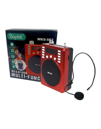 Megáfono doble pila radio...