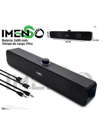 Bocina Bluetooth con Luz...