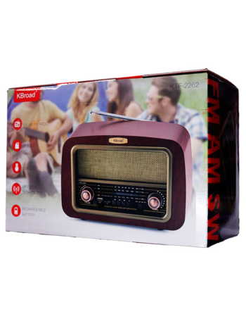 BOCINA RADIO AM FM KTF-2262