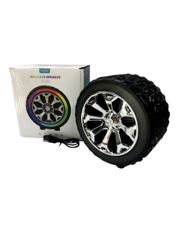 Bocina en forma de llanta...