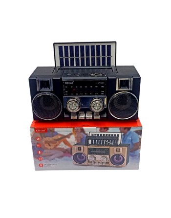 Bocina radio solar am fm...