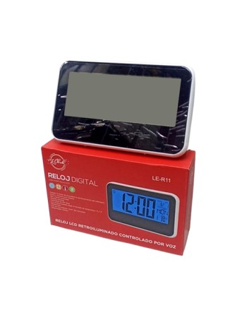 Reloj digital de escritorio...