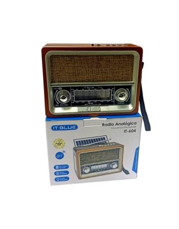 Bocina radio am fm solar...