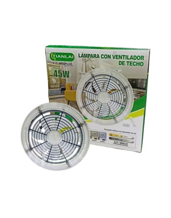 Lámpara ventilador de techo...