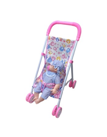 Carriola con muñeca bebé...