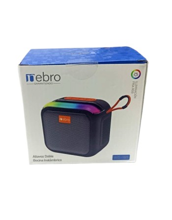 Bocina portátil nebro rgb...