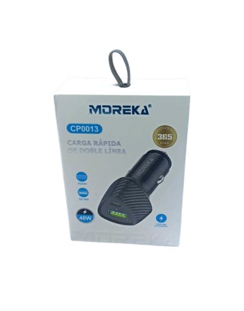 Cargador de auto cp0013 48w...