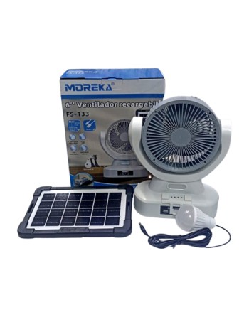 Ventilador recargable con...