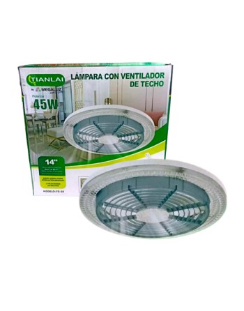 Foco ventilador de 45w 14"...