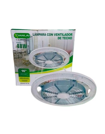 Foco con ventilador de...