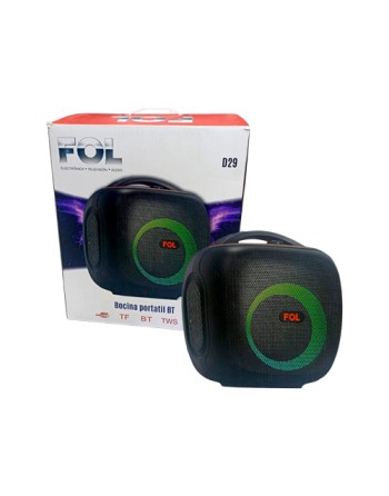 Bocina bafle D29 portátil...