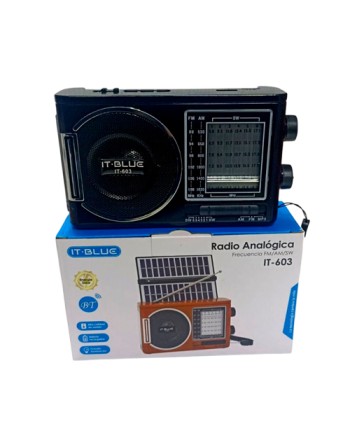 Bocina radio am fm bt solar...