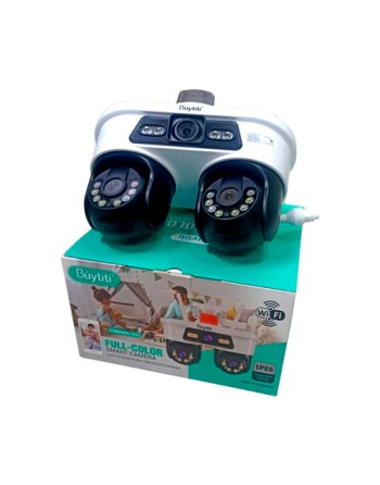 Triple cámara para exterior...