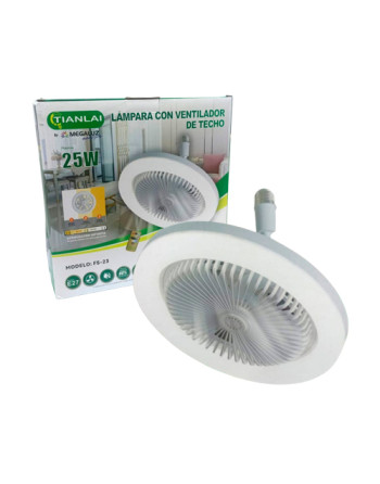 Foco ventilador con control...