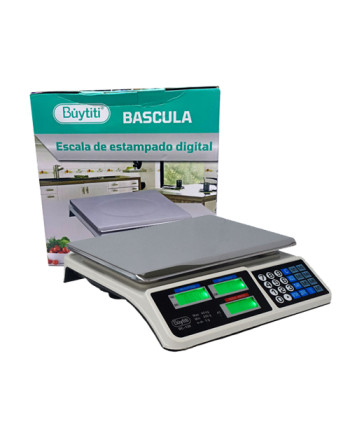 Bascula portátil recargable...