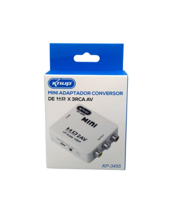 Adaptador hdmi a rca av...