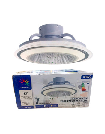 Lámpara con ventilador de...