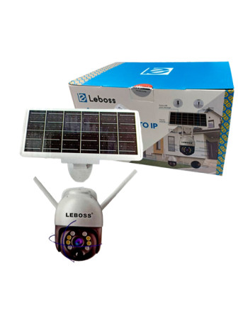 Camara ip con panel solar...