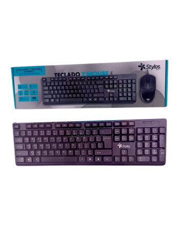 Teclado y mouse alambrico...