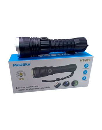 Linterna potente 20w 2000m...