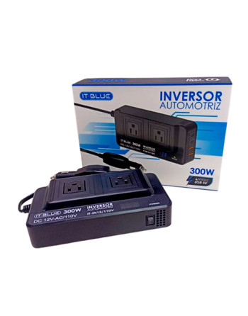 Inversor de corriente 12v a...