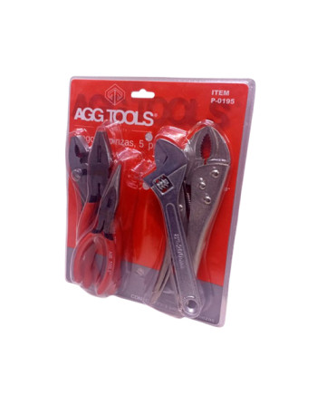 Kit de pinzas 5 piezas...