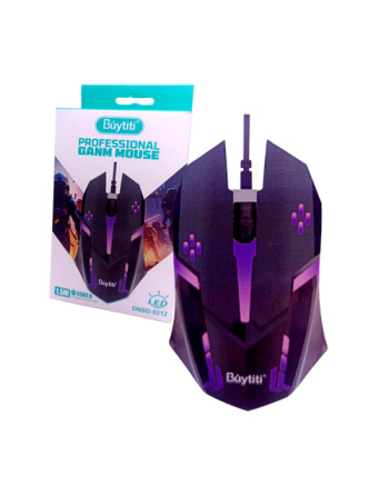 Mouse alambrico tipo gamer,...