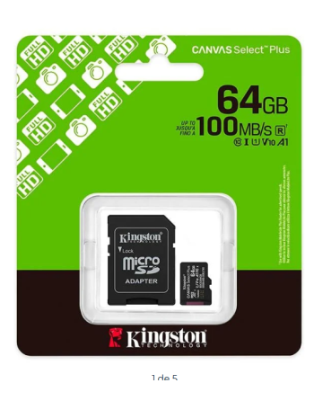 Memoria Micro Sd Kingston...