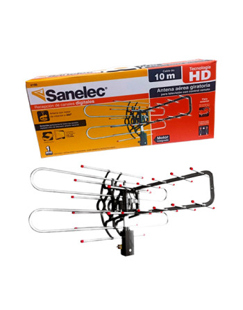 Antena exterior con cable...
