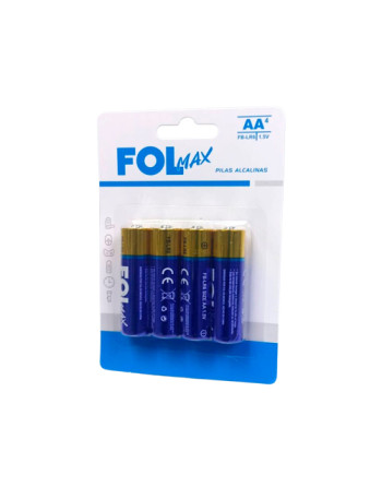 Bateria doble aa alcalina fol