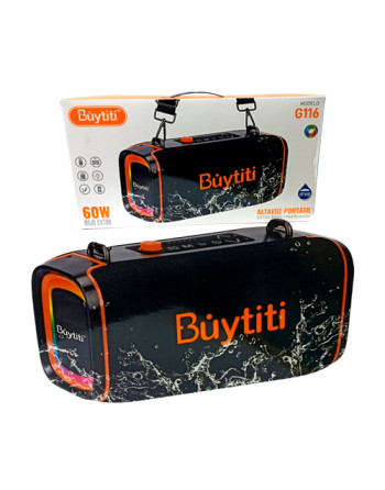 Bocina portátil 60w de...