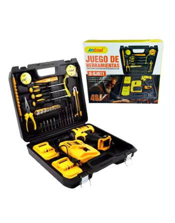 Taladro doble batería con...