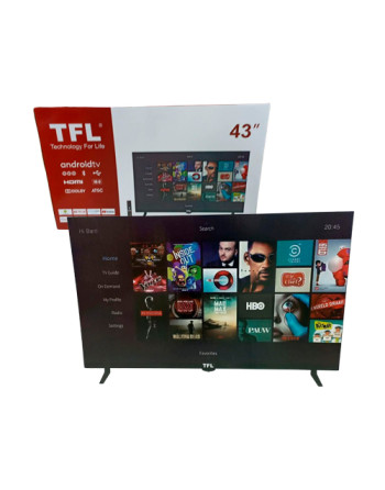 Pantalla de 43" smart tv...